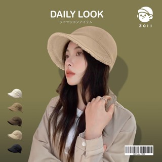 ZOII 佐壹 | 羊羔雙面加厚保暖馬術帽 漁夫帽 馬術帽 保暖帽 秋冬帽 帽子 加厚保暖 帽 禦寒#101070