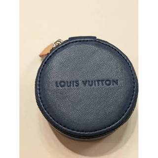 現貨商品 二手商品 Lv 路易威登 經典藍色皮革收納珠寶盒