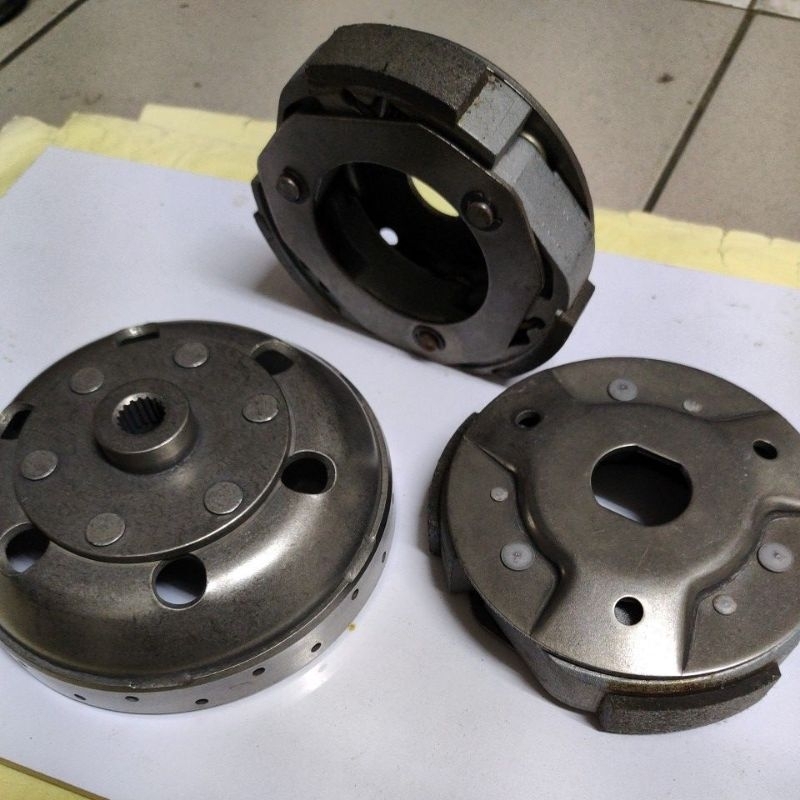 🔥全新出售 SUZUKI鈴木車系 AN250 SKYWAVE250離合器碗公組 多孔噴砂 機車零件/配件