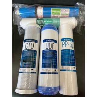 普家康 沛辰 原廠 濾芯 濾心 RO 逆滲透 純水機 淨水器 PP-5U UDF CTO RO膜 小T33 75G