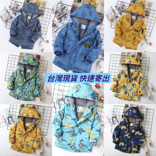 🌟臺灣現貨🌟男童外套 兒童鋪棉外套 保暖加厚 防風 防水 耐磨 衝鋒外套 夾棉內刷毛