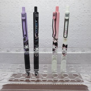 三麗鷗 【美樂蒂】【庫洛米】霧面質感圖案 造型金屬筆夾軟膠握感0.5mm按壓自動中性筆【兒童節禮物 獎勵禮物 】文具用品