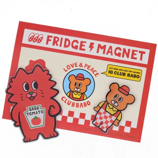 [Simon.co] Club Babo CB017 Fridge Magnet Mini Mice Deli 磁鐵