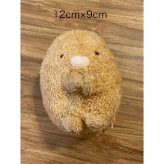 二手玩具 San-X 角落生物 經典站姿絨毛娃娃(S) 炸豬排 12 x 9 cm