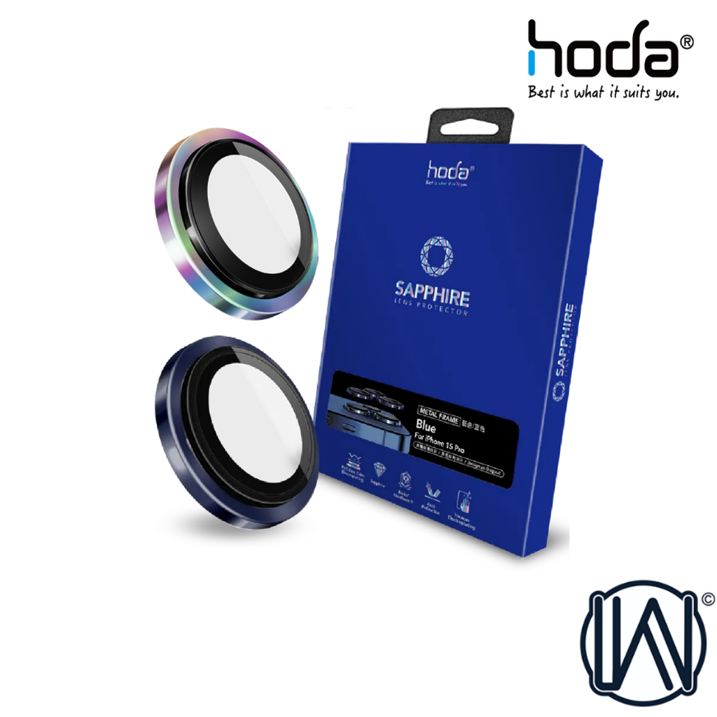 隔日到貨 hoda iPhone 16 Pro Max 15 鏡頭貼 單顆 藍寶石金屬框