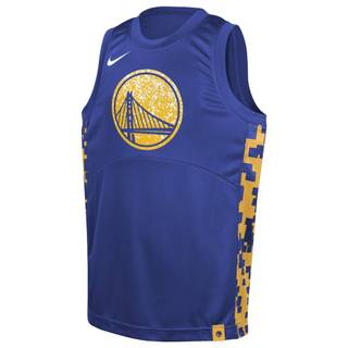 NIKE NBA Dri-FIT 青少年熱身球衣 勇士隊 WZ2B7NBBH-WAR
