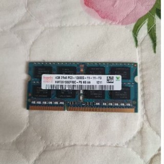 海力士 HYNIX DDR3 1600 4GB 4G1.5V 雙面 筆電用 NB SO-DIMM 記憶體