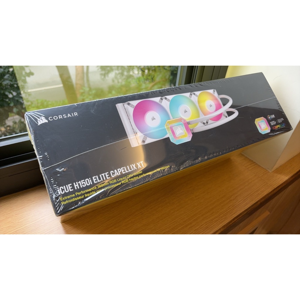 CORSAIR 海盜船 iCUE H150i ELITE CAPELLIX XT 水冷散熱器 /RGB散熱器(全新)