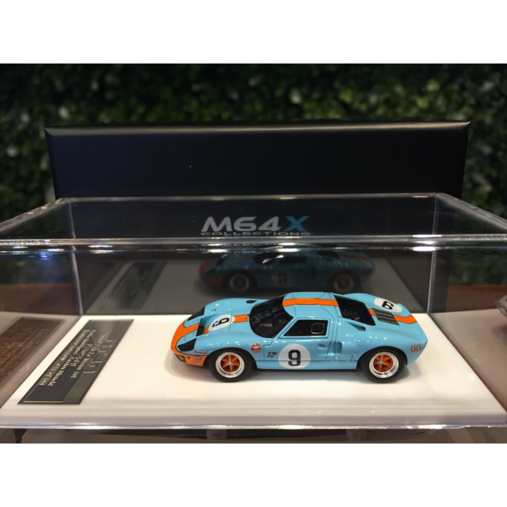 1/64 SCM Ford GT40 MK1 #9 1968 LM Winner SCM10A【MGM】