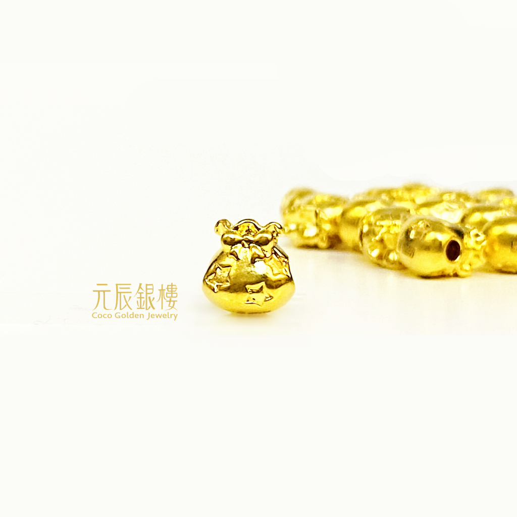 純金 星星福袋 星星袋 黃金 星星 手串 福袋 元辰銀樓 純金聖誕福袋 黃金聖誕 星星 聖誕節