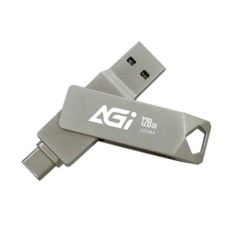 AGI 亞奇雷 iphone隨身碟 手機隨身碟 UE138A USB3.2 Type-C雙用隨身碟 安卓隨身碟 OTG