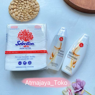 Paket Kapas Viva Milk Cleanser + face Tonic