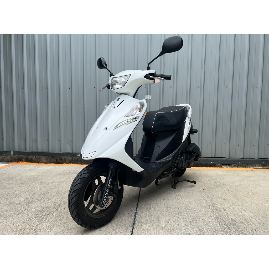 🛵台南二手機車🛵2015 Suzuki Address V 125G 鋼琴白