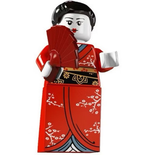 LEGO 樂高 8804 第四代 人偶包 2號 藝妓