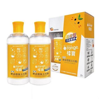 橘寶 活氧酵素環保去汙粉300公克×2入/盒