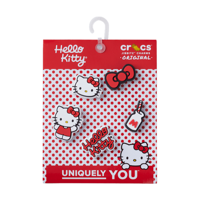 CROCS 卡駱馳 鞋扣 配飾 洞洞鞋 Hello Kitty 5顆一組 10012664