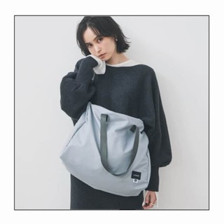 🍓寶貝日雜包🍓日本雜誌附錄 emmi×SHAKA 聯名灰色超輕量大號波士頓包 兩用斜揹包 旅行包 健身運動包
