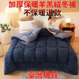 【KALIN】臺灣現貨速發 加厚羊羔絨保暖冬天棉被 孕婦母嬰級被子 3秒速熱不懼寒流被芯 裸睡貼身被胎 超暖和冬季棉被