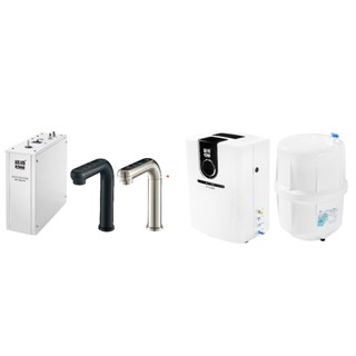 【NEXWATER 諾得】廚下型雙溫加熱器淨水器組 NEX-760BN/BK+RO-75G