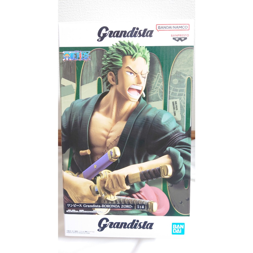 Roronoa Zoro 獎海賊王 Grandista -RORONOA ZORO Banpresto 手辦 OnePi