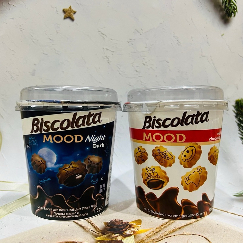 ［開麥啦。］土耳其 Biscolata 夾餡餅乾 115g 牛奶巧克力/黑巧克力