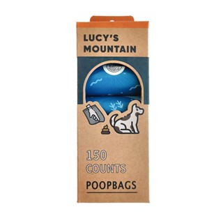 【LUCY`S MOUNTAIN】 可降解寵物撿便袋POOPBAGS 十捲裝