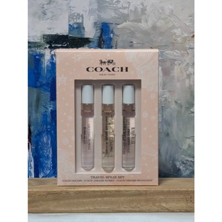 香親香愛～COACH 女性淡香精 三入組 7.5ml, 逐夢/暮光/月光 淡香精 有噴頭