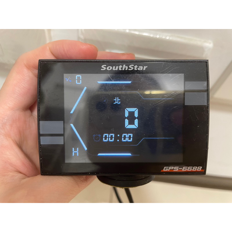 二手-南極星GPS-6688衛星雷達 測速器 APP液晶彩屏分體