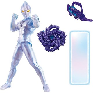 BANDAI 萬代 - 超人力霸王雅克可動公仔RUTIONN&銀河裝甲套組