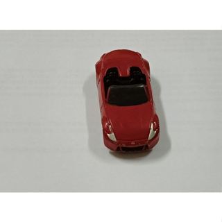 二手金屬材質玩具小車/收藏車模型/紅色敞篷跑車