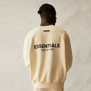多色可選 Fear Of God 大學T Essentials 背後 膠印 logo 圓領衛衣 fog 大學踢 男女同款