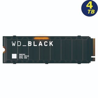 WD BLACK SN850X 4TB 配散熱片 SSD M.2 NVMe PCIe WDS400T2XHE-公司貨
