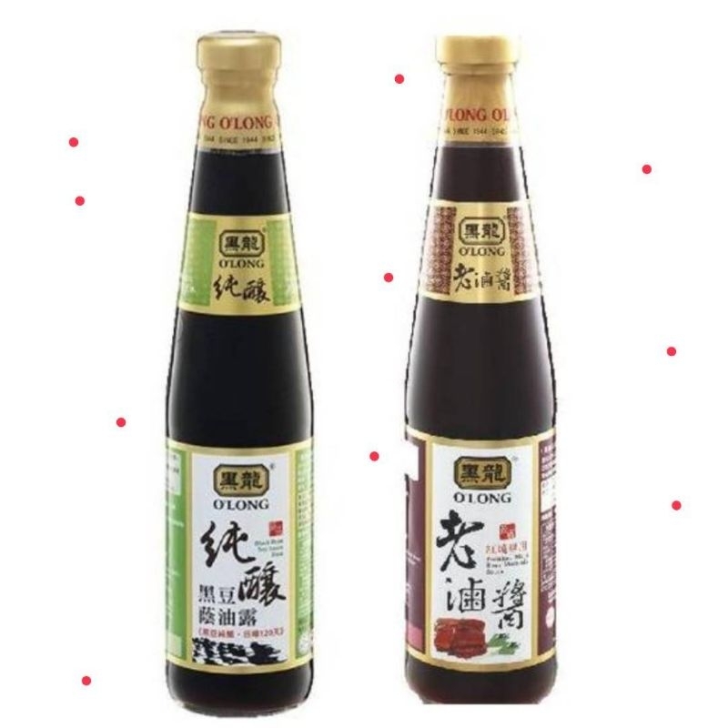 黑龍 老滷醬 純釀黑豆蔭油露 400ml 不含防腐劑 不含小麥 無麩質過敏原 現貨