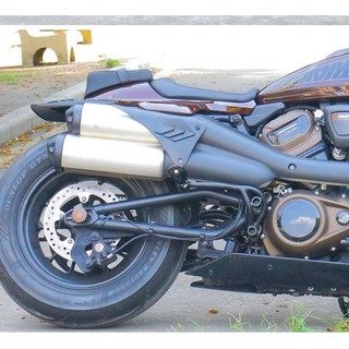 Sportster S機車防燙蓋 適用於 Harley Davidson改裝驗車防燙蓋 哈雷SS 機車防燙Sports