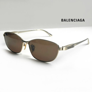 Balenciaga BB0357SA 巴黎世家太陽眼鏡｜潮流大臉窄框水銀金屬全框墨鏡 男生女生品牌眼鏡框【幸子眼鏡】