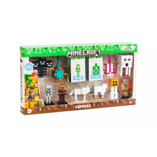 Minecraft MINECRAFT/3D公仔十二入豪華組(共兩款/隨機出貨)
