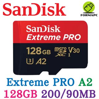SanDisk Extreme Pro MicroSDXC 128G 128GB A2 U3 TF 200M 高速記憶卡