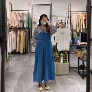 QUEEN SHOP 立體車線造型大傘擺牛仔吊帶裙 牛仔吊帶裙 吊帶裙 傘狀 S
