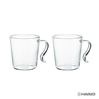【日本HARIO】耐熱玻璃馬克對杯組《泡泡生活》對杯 耐熱玻璃 玻璃杯 馬克杯 水杯 茶杯 咖啡杯 果汁杯