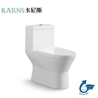 【KARNS卡尼斯】 網路限定款 普級兩段式省水單體馬桶 附緩降馬桶蓋 (K-94)