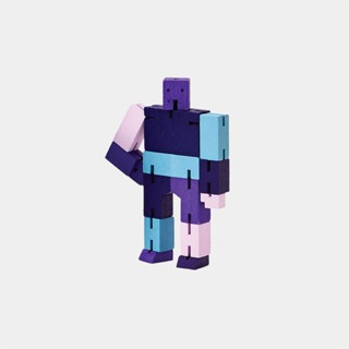 Areaware Cubebot酷比人變形機器人公仔/ 迷你/ 漸層紫 eslite誠品