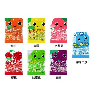 +爆買日本+ 和歌山 川口製果 造型蜜柑/檸檬/水蜜桃/櫻桃/哈蜜瓜/葡萄/彈珠汽水 圈圈糖 硬糖 圈圈糖 日本必買