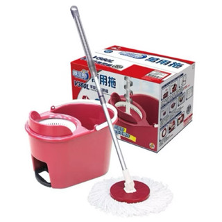 68mall 舞水痕萬用拖手壓式拖把組(1入布)~ RT-C9240 臺灣製造