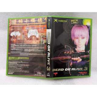XBOX 生死格鬥 3 DEAD OR ALIVE 3 日版 遊戲片（360/ONE可玩）