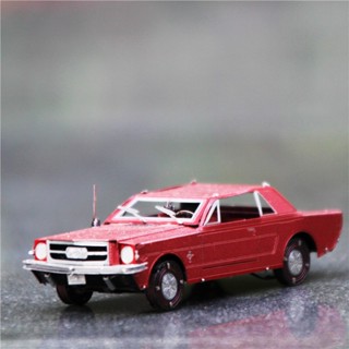 ◎MARS益智玩具◎福特野馬汽車--3D立體金屬拼圖-創意diy金屬模型-蝕刻片