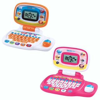 Vtech 兒童智慧學習小筆電(互動式聲光玩具)-橘白色/桃粉色 (超商取貨限2盒)