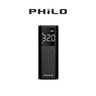【Philo飛樂】TP20 飛樂打氣王4000mAh超大電容量 10秒快速打氣 胎壓偵測 無線電動 打氣機