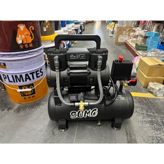 ~金光興修繕屋~SU-750-8 無油式空壓機 2.5HP 8L 超級輕 靜音 空壓機 無油 靜音空壓機 靜音風車 風車