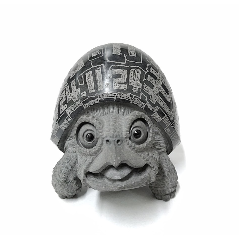 ~春秋樹石~小品 棒球世界冠軍龜 阿扣(K303)