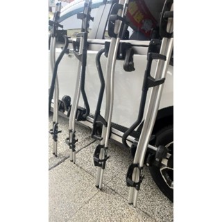 THULE Pro Ride 591車頂攜車架，自行車架/WHISPBAR THROUG BAR s17w鋁合金靜音橫桿